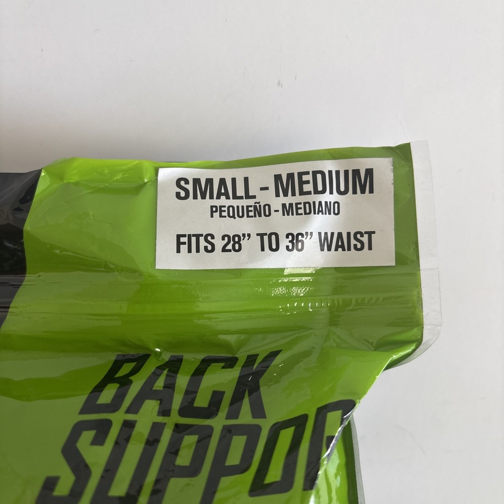 AWP 552575 Polyester Hook-n-Loop Back Support Belt Small-Medium 28"- 36" New -36