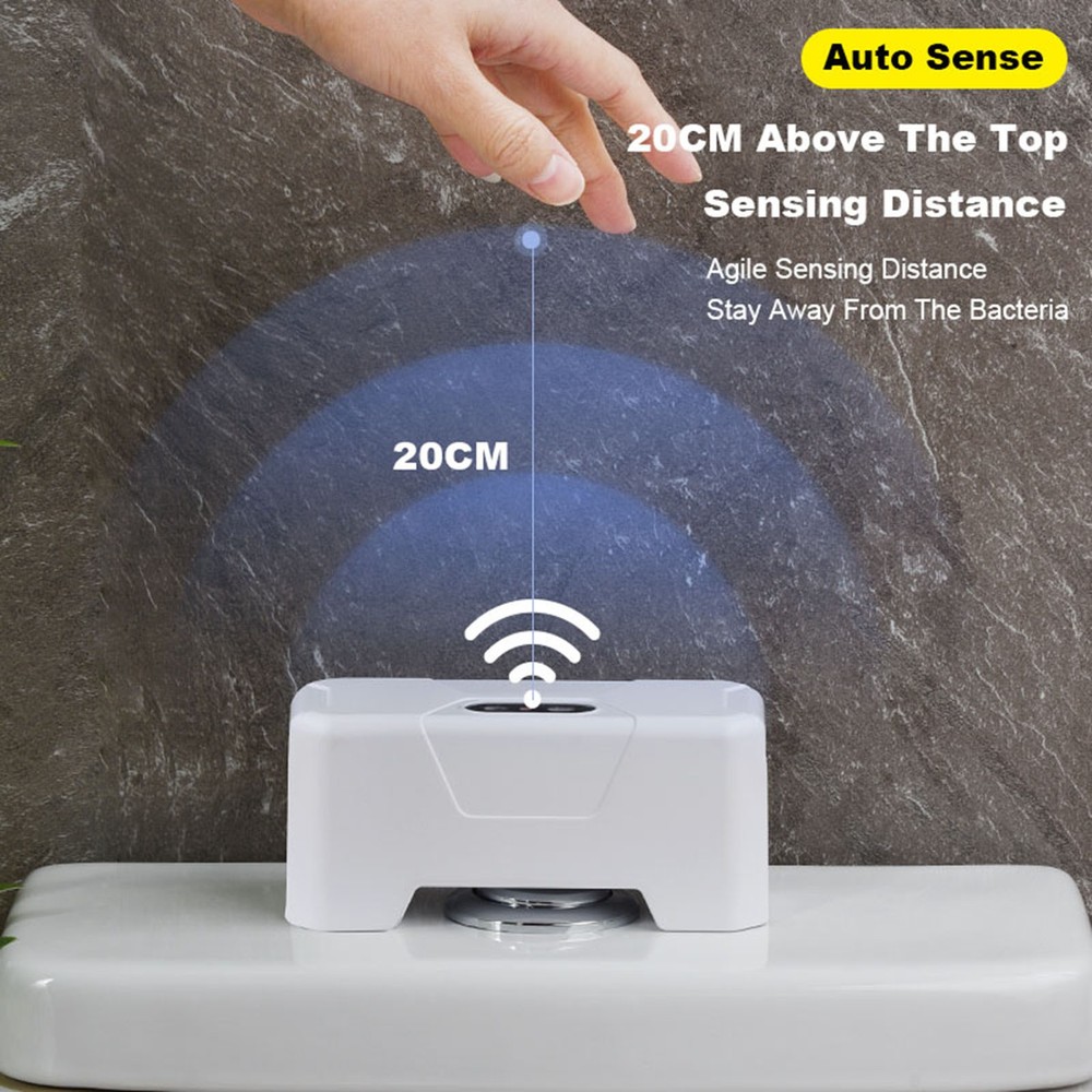 Automatic Toilet Flush Button Induction Toilet Flusher ExternalInfrared Flush