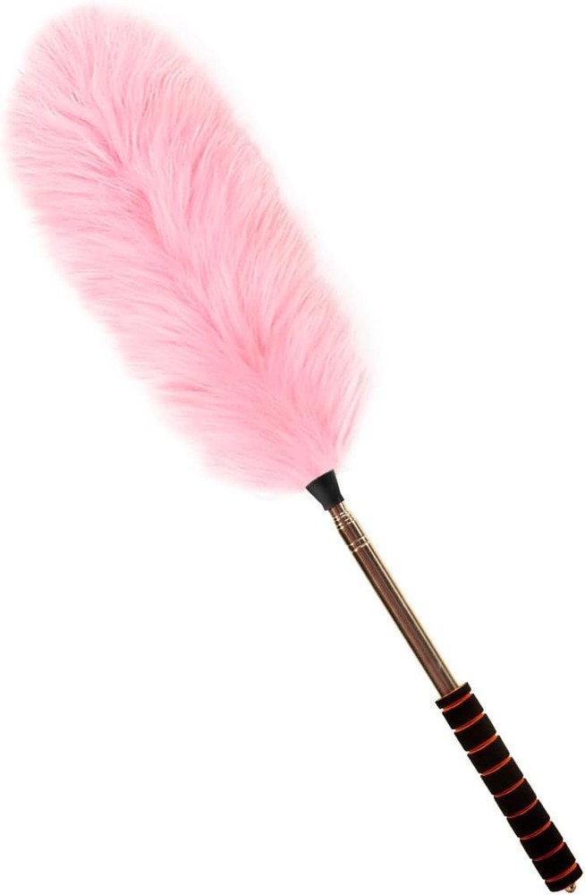 Lambswool Duster 14'' Length Solid Wooden Handle Leather Hang Strap Cleaning