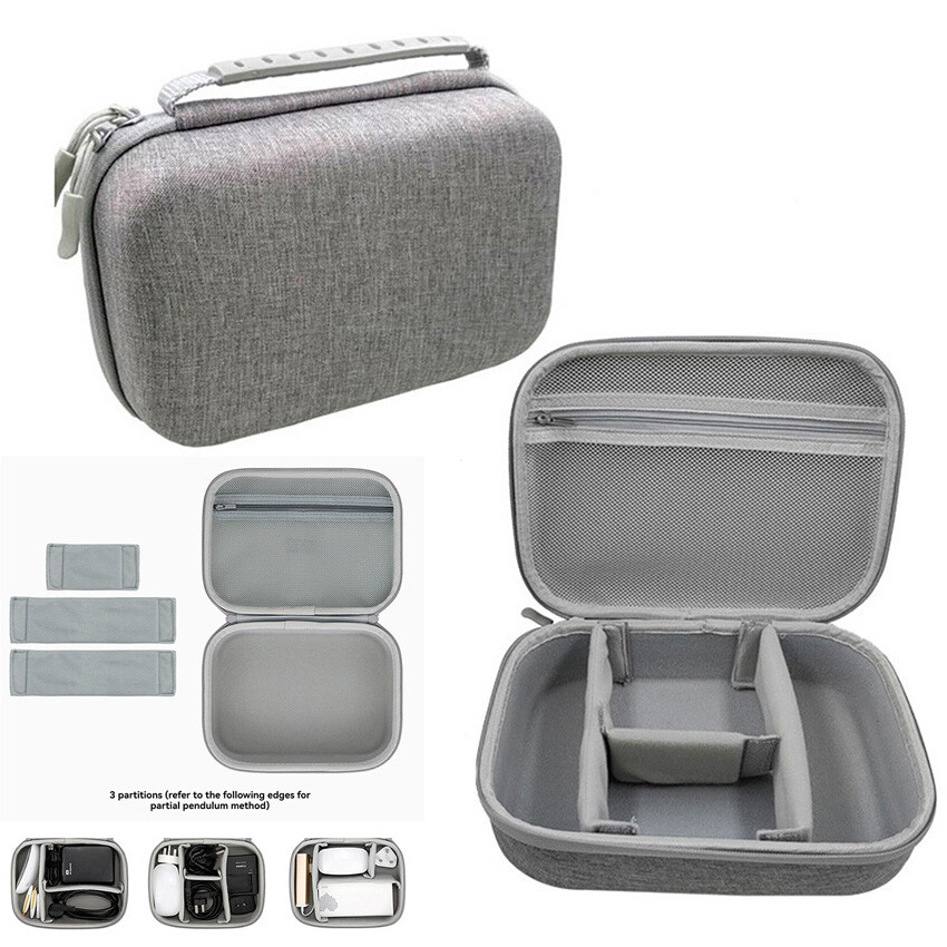 Nylon EVA Hard Case Storage Bag Carrying Box For Accessories Data Cable Mouse