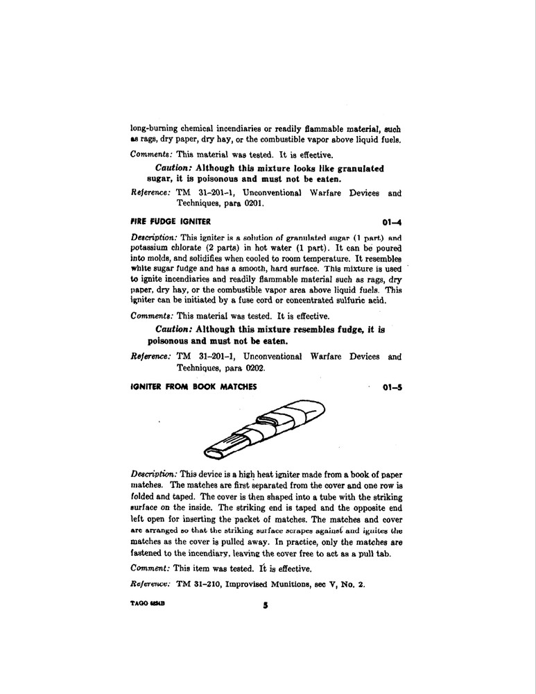 235 Page TM 31-200-1 Unconventional Warfare Devices Techniques References on CD