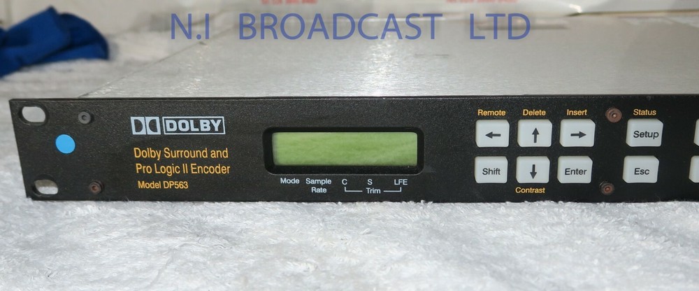 1x Dolby surround and pro logic II encoder  DP563