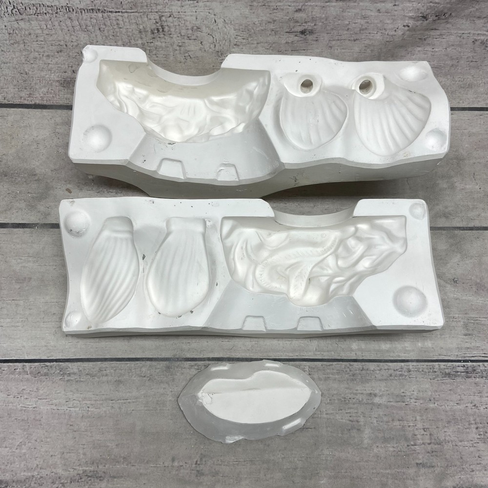 Goodsell Mold Co Ceramic Casting Mold Fish Base #168