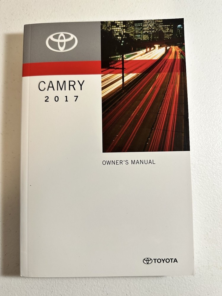 Toyota Camry 2017 Owner's Manual