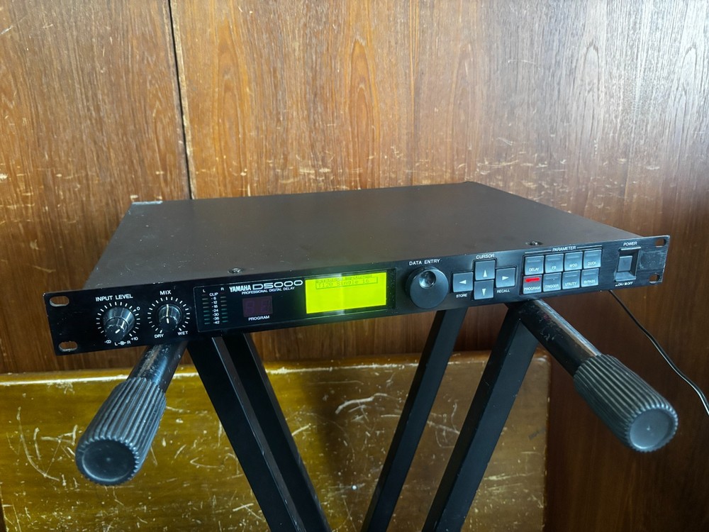YAMAHA D5000 PROFESSIONAL DIGITAL DELAY RACK MODULE New internal Battery