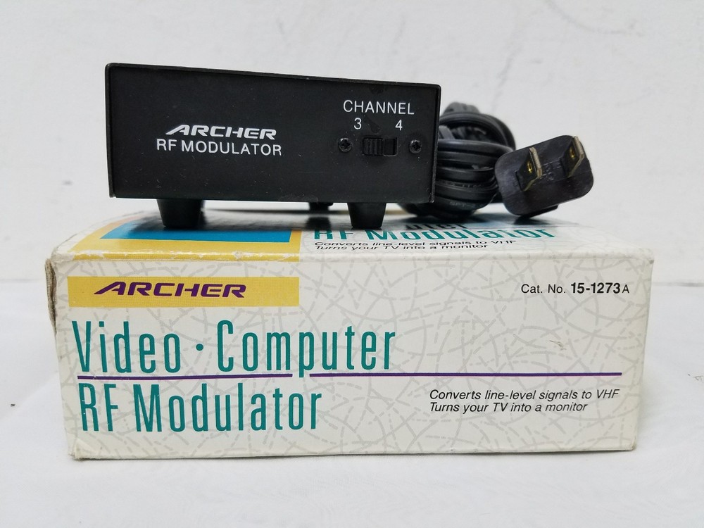 Radio Shack Archer 15-1273A Video/Computer RF Modulator