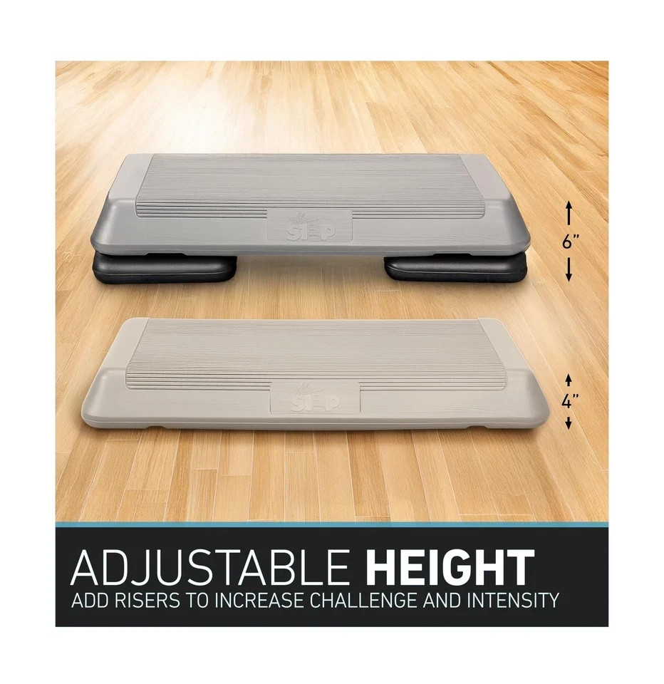 Freestyle STEP Exercise Step Platform, Circuit Size Stepper for Exercise at Home