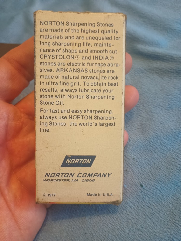 norton combination sharpening stone IB 134