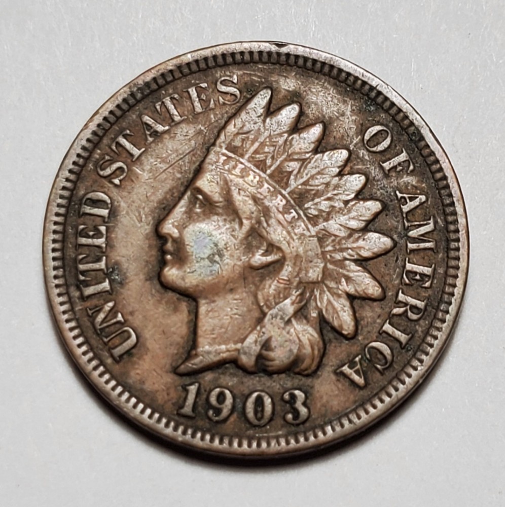 1903 INDIAN HEAD CENT  PENNY LIBERTY #C9620
