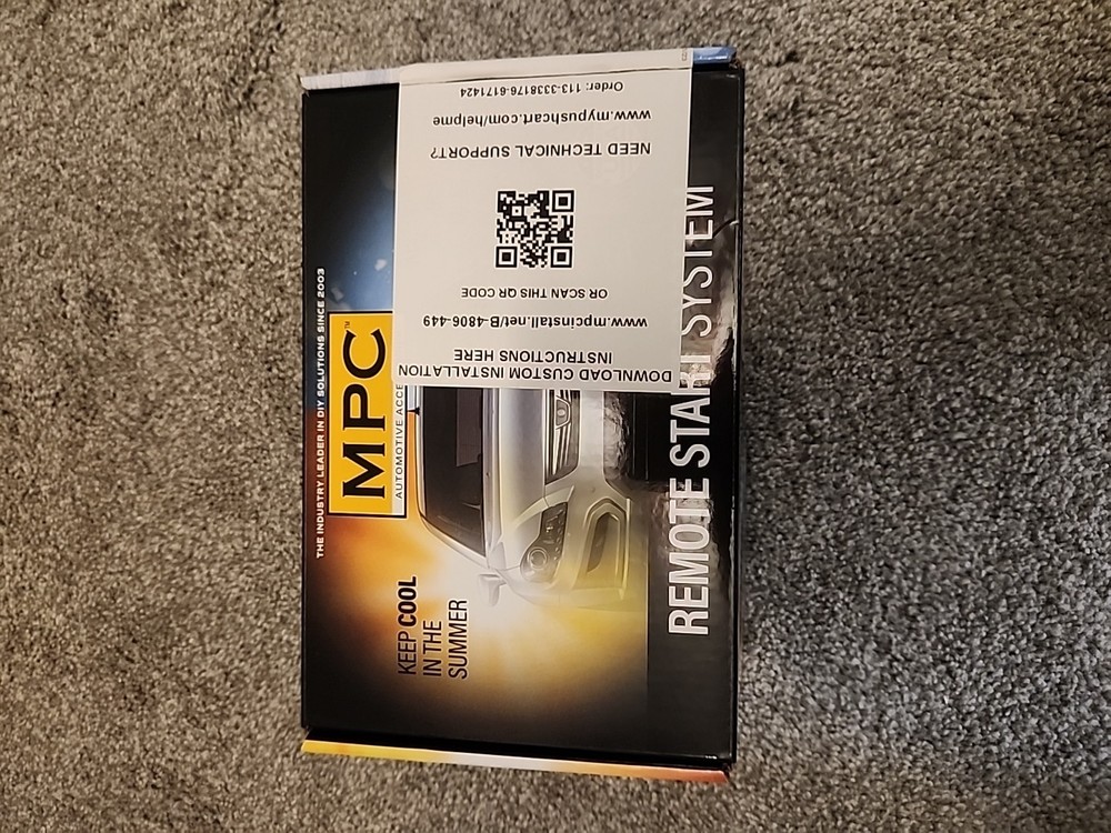 MPC Remote Start Kit Toyota Rav4 2011-2012