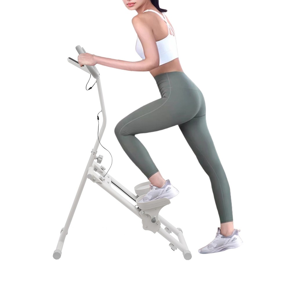 Home Climbing Stepper Folding Climb Stair Stepping Machine Vertical Climber Tool