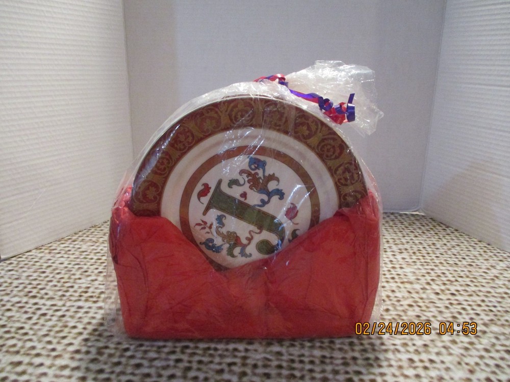 Home Interiors JOY Christmas Plates