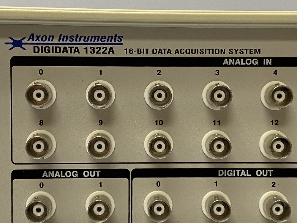 Axon DIGIDATA 1322A 16-BIT Data Acquisition System W/ Power Cord