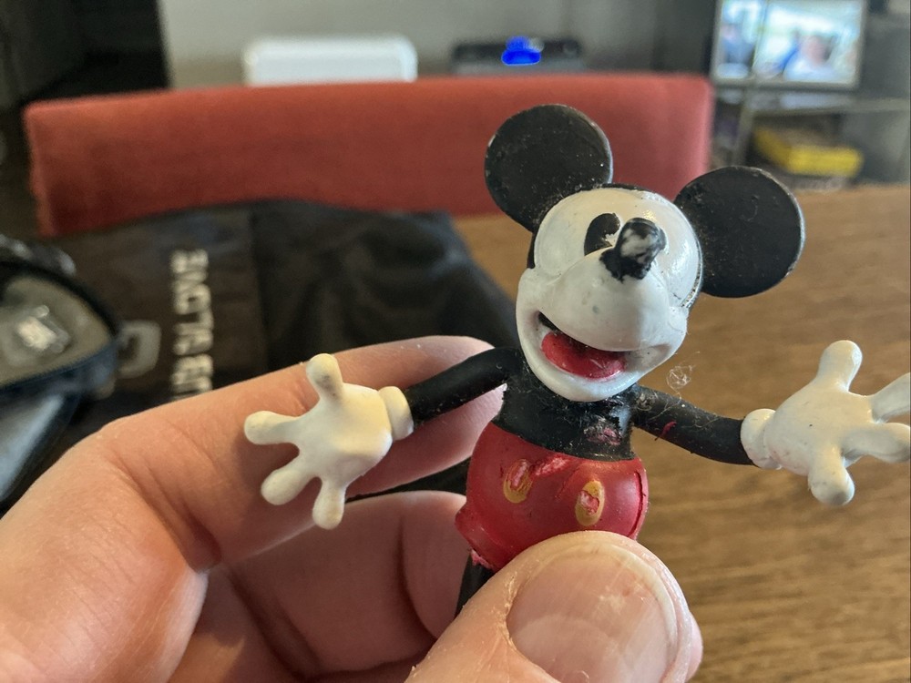 Vintage DisneyMickey Mouse Bendable 3” Bendems