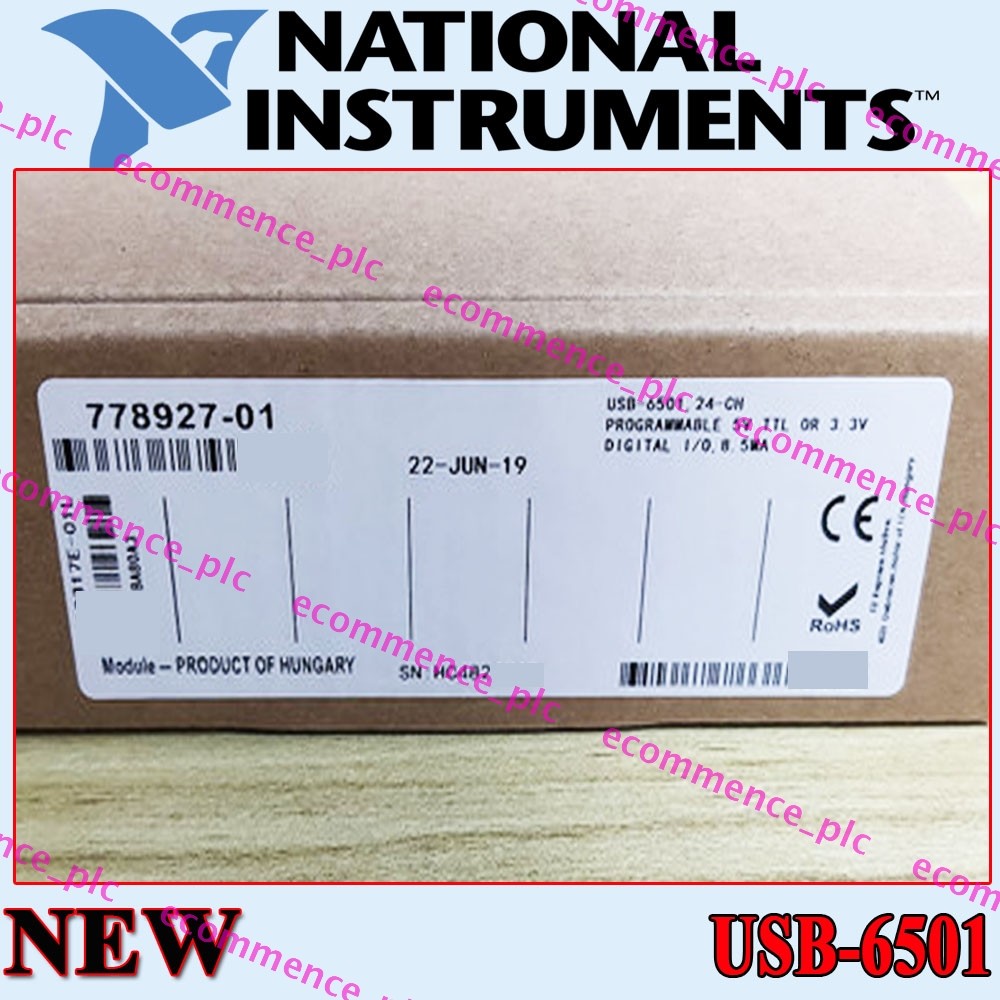 NI USB-6501 Digital I/O Device Data Acquisition Module