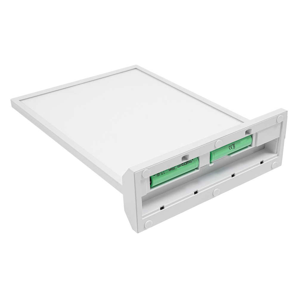 Modern Tabletop LED Sign Holder with Adjustable Brightness for Menu Display