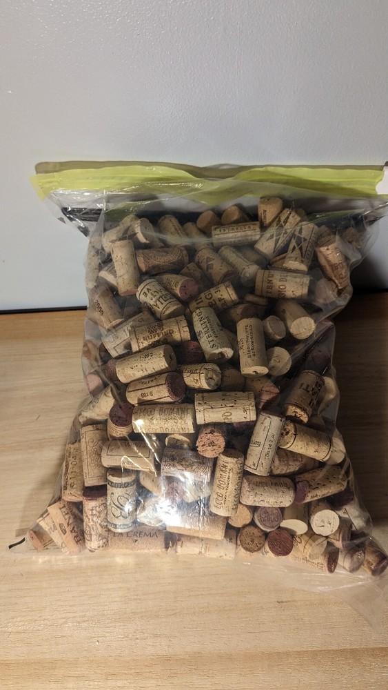 Used Wine Cork Lot Unknown Type Number As Is