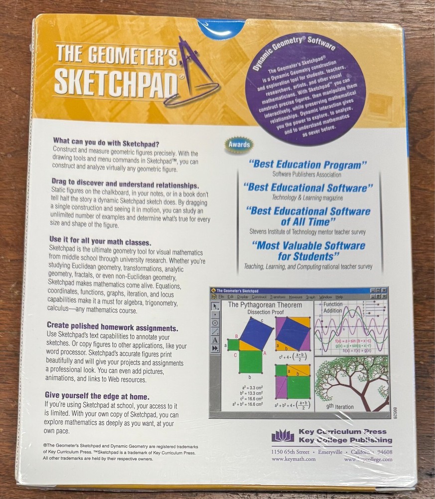 The Geometer's Sketchpad Geometry Software for Exploring Mathematics