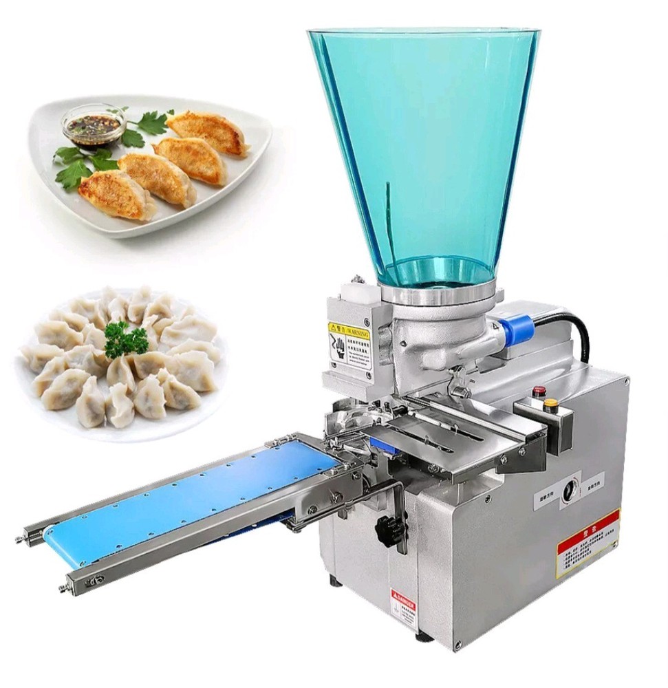 Semi Automatic Fried Dumpling Machine Gyoza Samosa Empanada Making Machine 110v