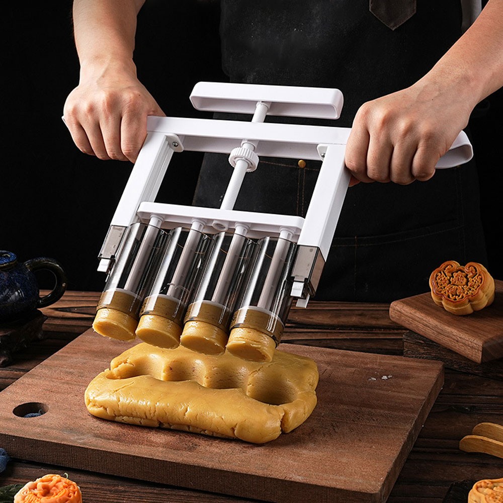 Stuffing Dough Quantitative Artifact Peach Cake Divider Hand-Pressed CW