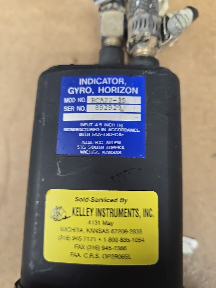 RCA22-35 Horizon Gyro Good!