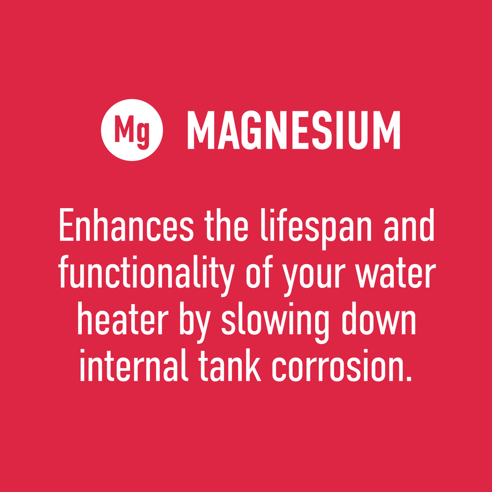 AR103 Segmented Magnesium Hex Plug Anode Rod (.750″ x 3/4″ x 44″)