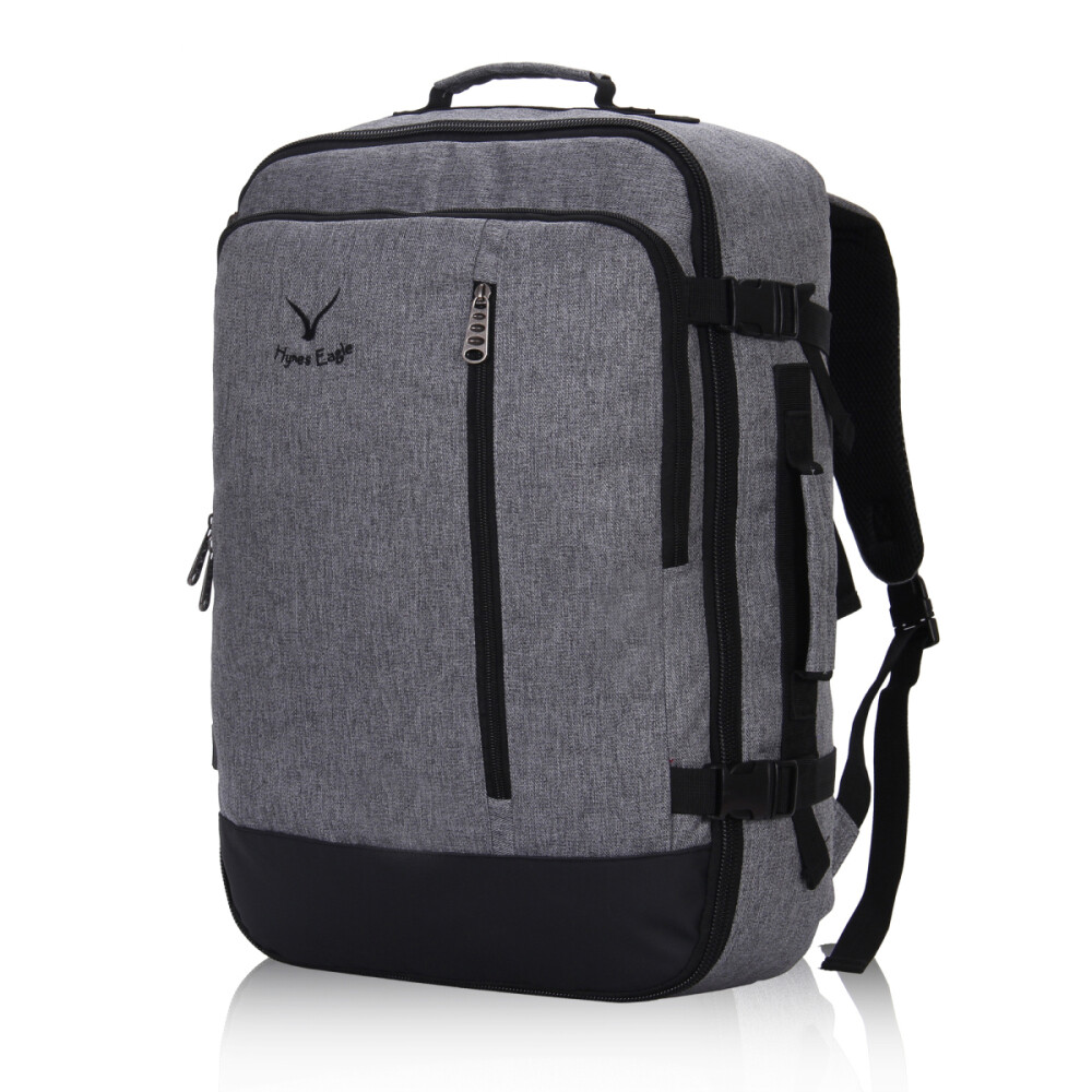 Hynes Eagle 38L Flight Approved Carry on Backpack Travel Suitcase Packing Cubes