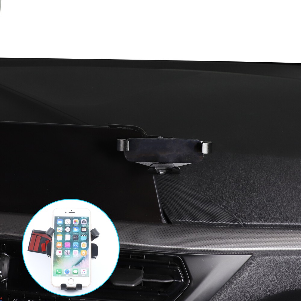 ABS Black Navigation Screen Right Side Mobile Phone Mount For BMW 2 Series 2020+