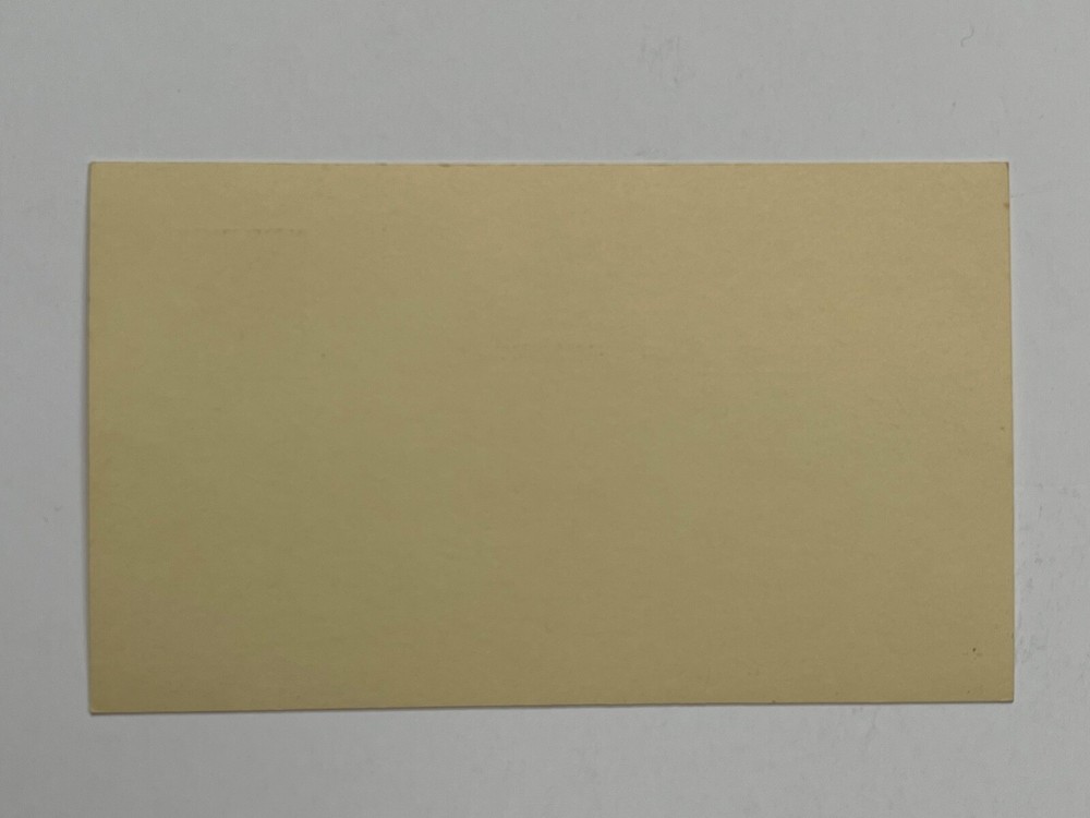 1951 UX38 Red Two Cent Benjamin Franklin US Postal Reply Card Stationery