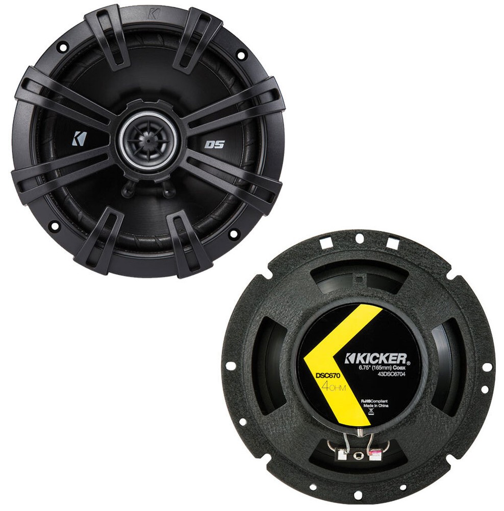 Fit Dodge Durango 2008-2009 Factory Speaker Replacement Kicker (2) DSC67 Package