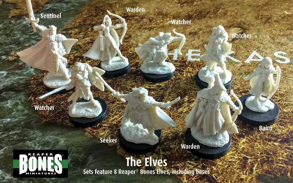The WitchBorn: Enter Perdition, CLASSIC—OOP—65 Reaper Bones Minis—FINAL SETS!