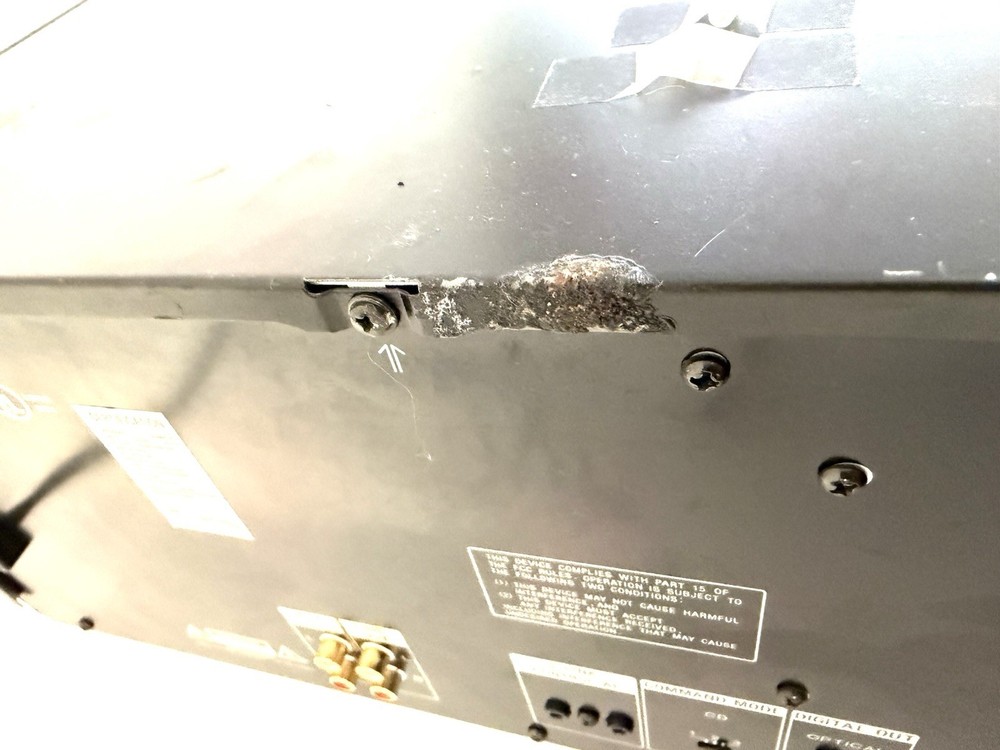 VINTAGE Sony CDP-CX70ES CD Player Mega Storage 200 CD Changer AS IS (Error Code)