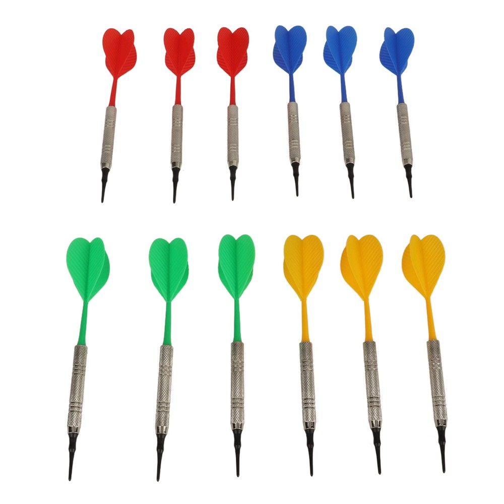 Plastic Soft Tip Darts For Electronic Dartboard Throwing Beginner AN