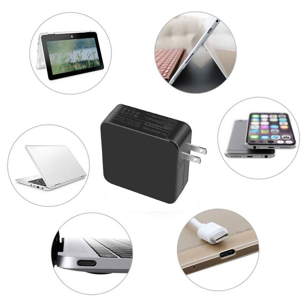 45W Power Adapter Charger For Steam Deck Switch Lite/OLED Xbox Controller TYPE C