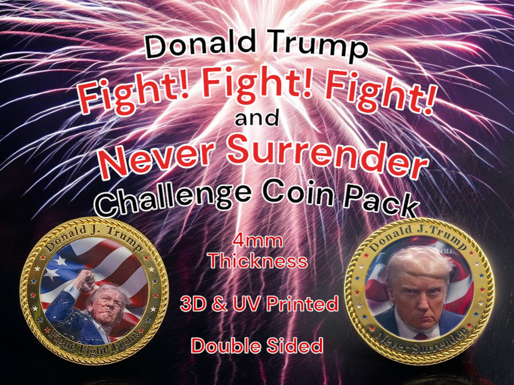 Trump Challenge Coin Pack