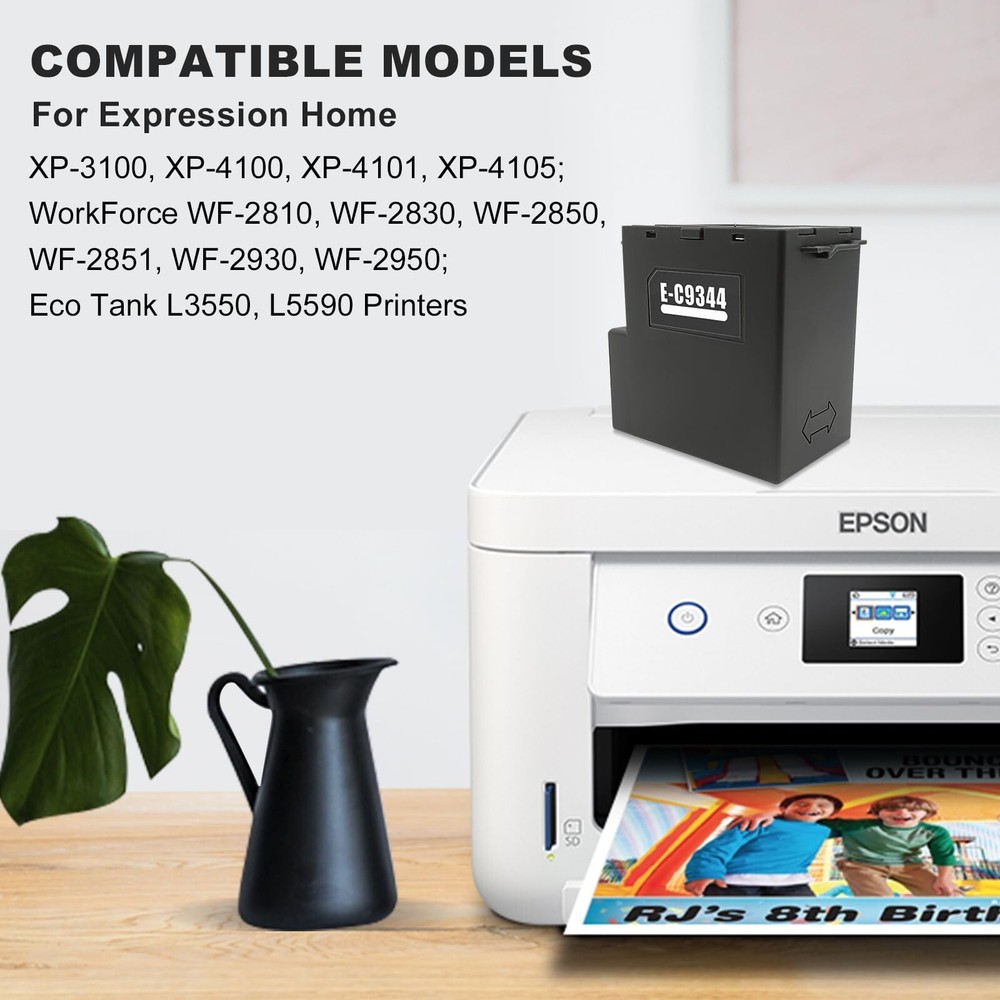 YOUEXPERT C9344 Ink Maintenance Box Compatible with Expression Home XP-4100 X...