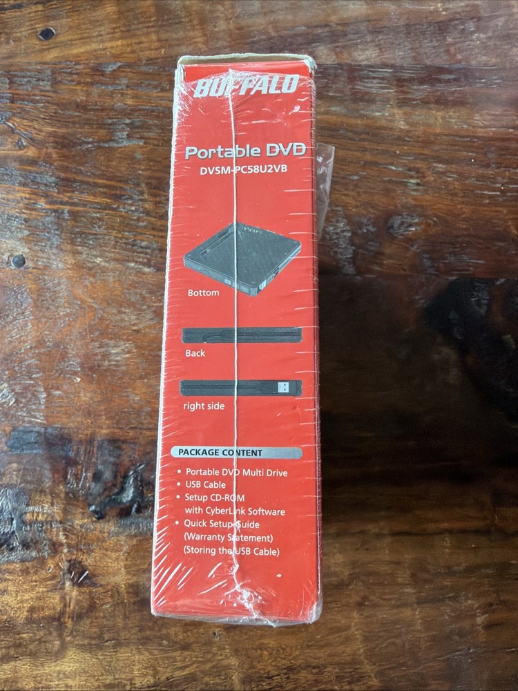 Buffalo Portable DVD Recorder DVSM-PC58U2VB