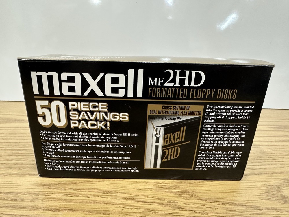 maxell mf2hd 50 Pack 3.5 Floppy B