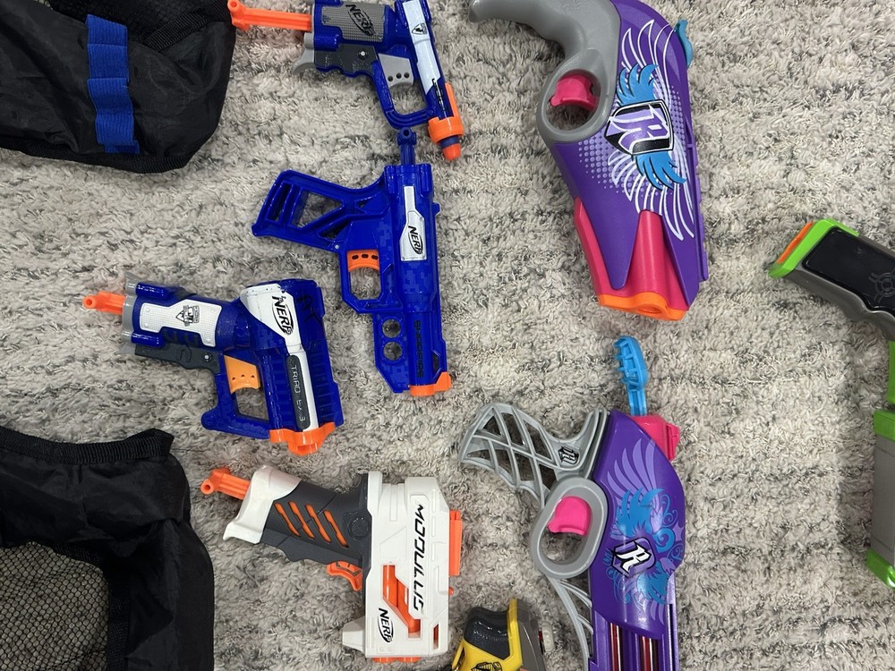 Huge NERF Lot 20+ blasters all working condition.