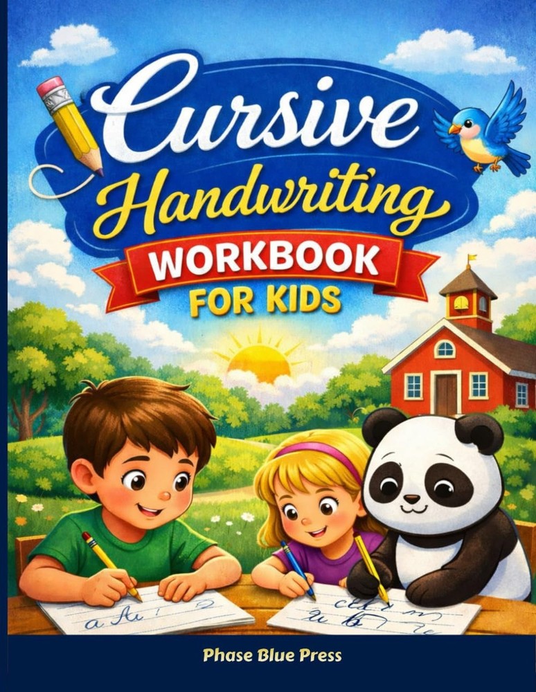 Cursive Handwriting Workbook for Kids