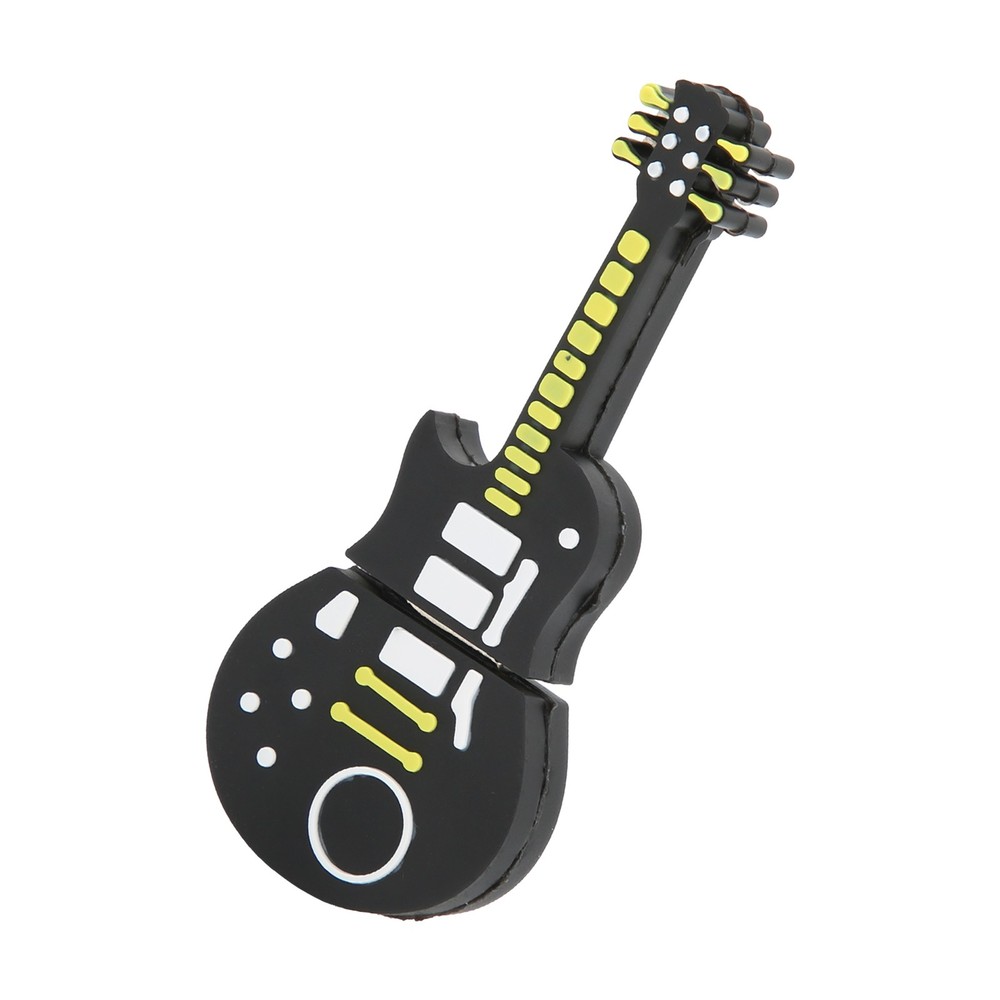Cartoon GuitarShaped Flash Disk For Data Storage And Sharing Trending