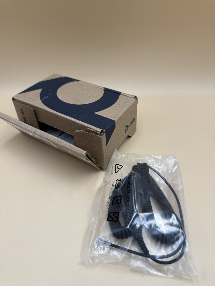 POLY Plantronics 783S3AA His Adapter Cable W/ Quick Disconnect Cable