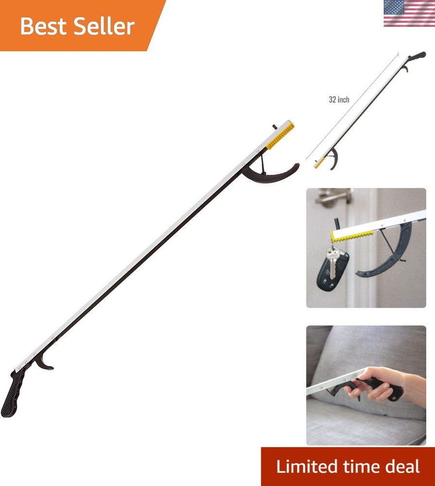 Reacher Grabber Tool Long  Claw Pickup Assist for Elderly Disabled 32 Inches