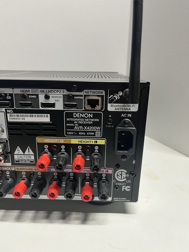 Denon AV Receiver AVR-X4200W (READ DESC)