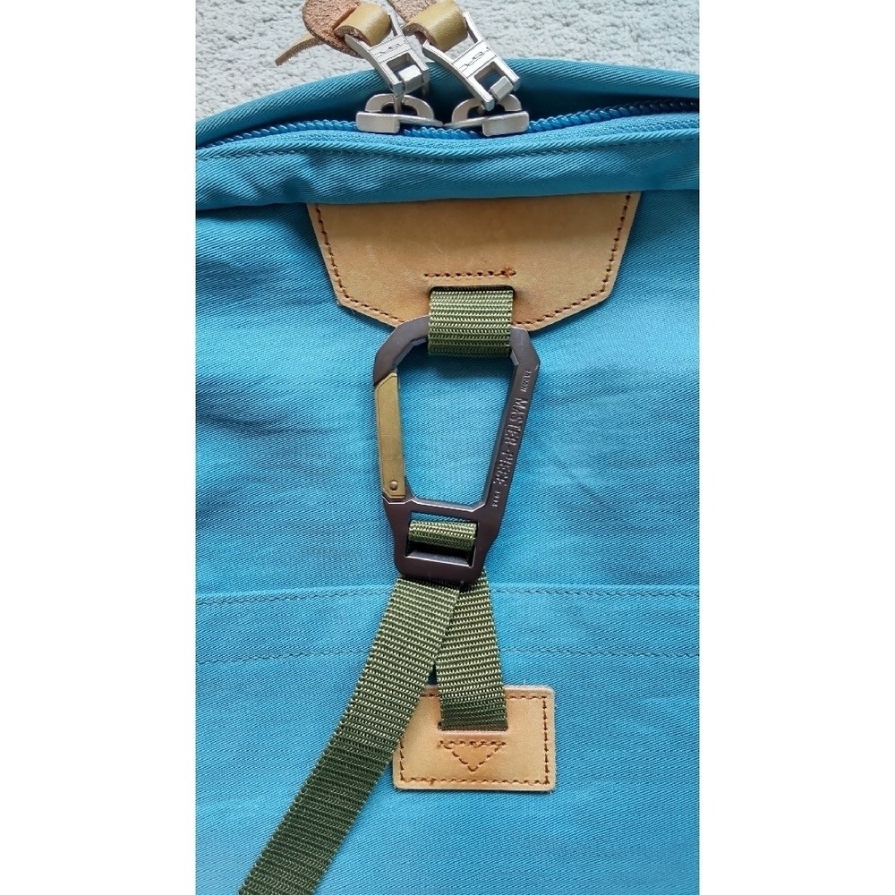 Masterpiece Backpack Blue Leather Cord Adjustable From Japan
