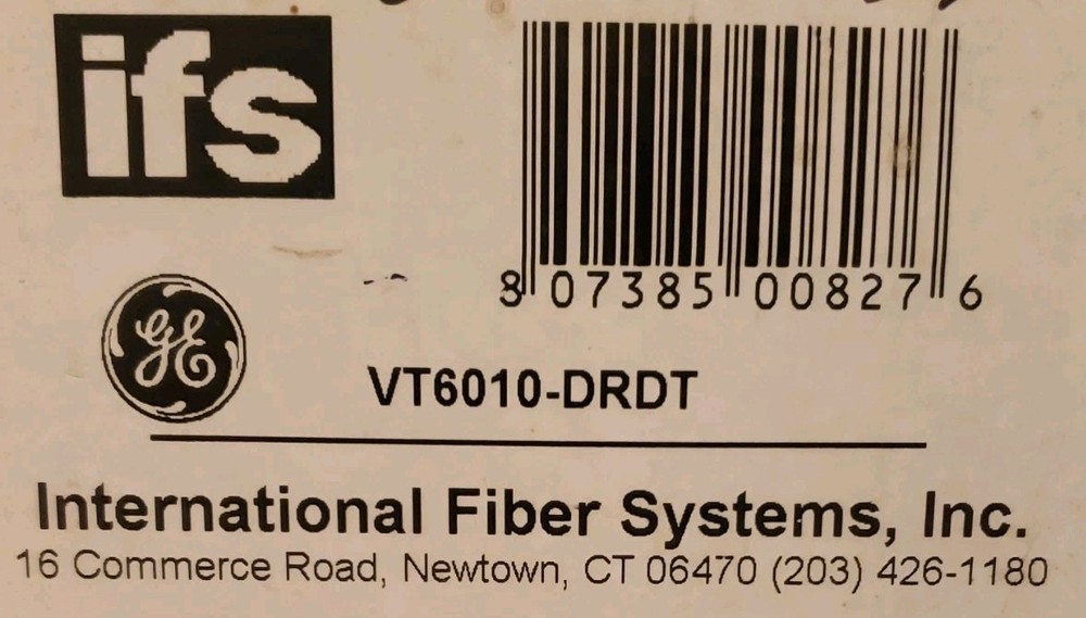 NEW IFS 4 CHANNEL VIDEO TRANSMITTER +DATA TRANCEIVER VT6010DRDT
