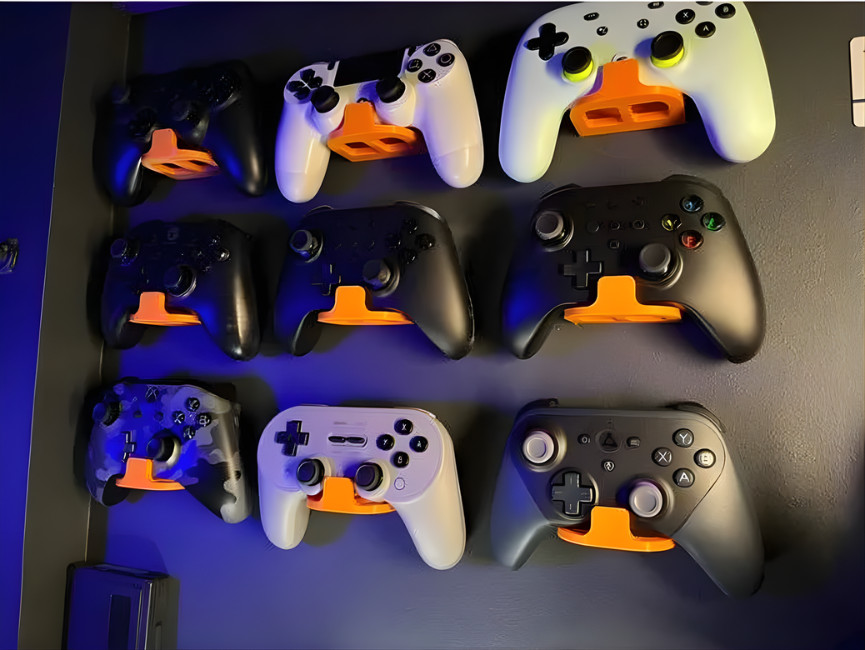 Universal Game Controller Wall Mount Stand -- Perfect for any controller