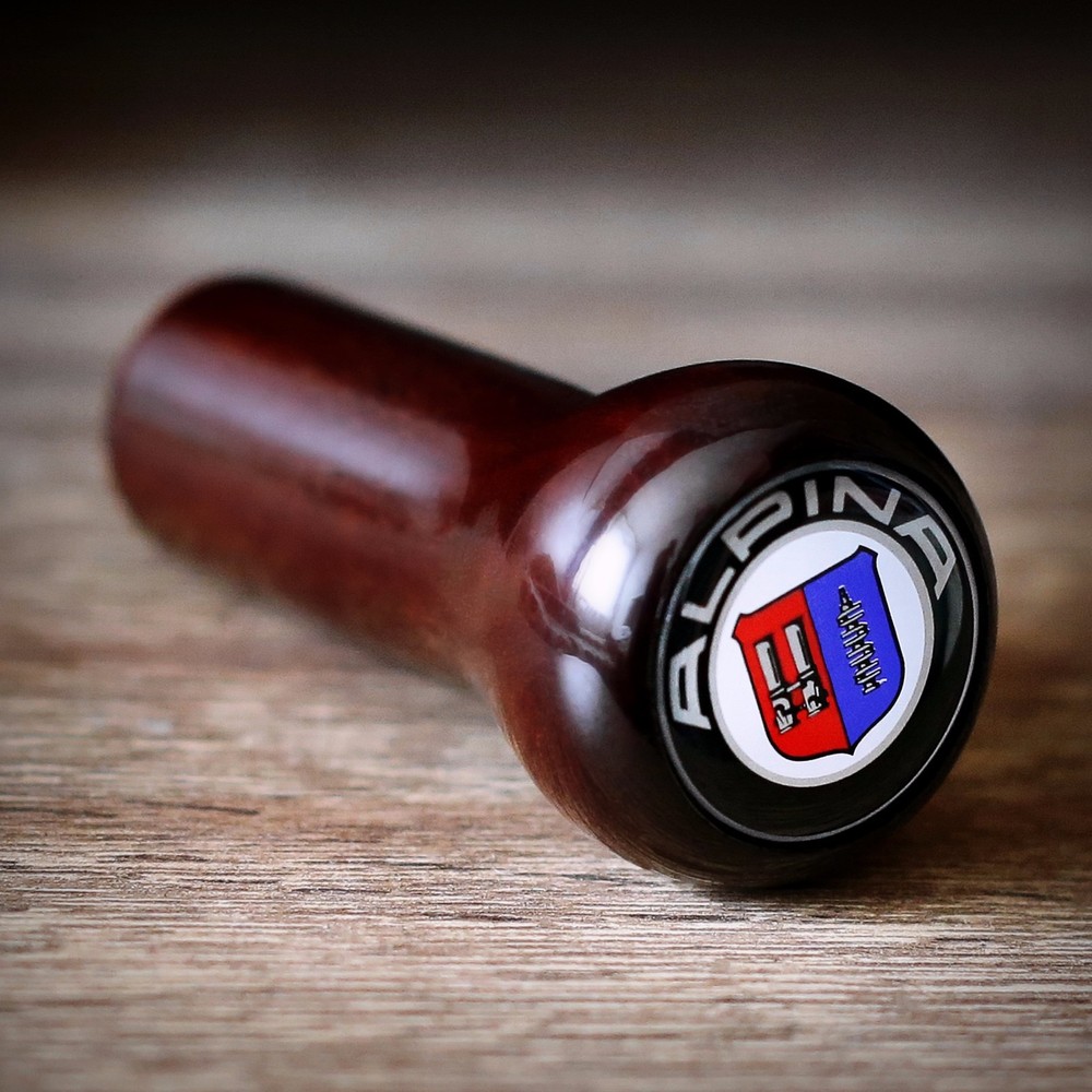 BMW ALPINA WOOD GEAR SHIFT KNOB E23 E24 E28 E30 E32 E34 E36 E38 E39 E46 E60 E90