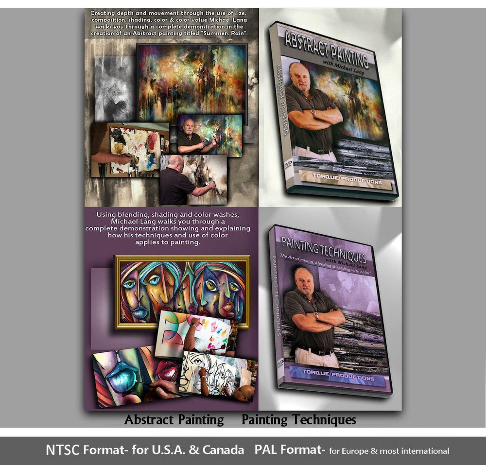 Painting Instruction DVDs set by Mix Lang apt2