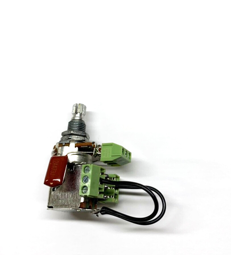 Solderless POT Volume 500K Tone 500K Push Pull for Guitar by MIHADO